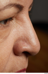 Face Nose Skin Woman Chubby Wrinkles Studio photo references